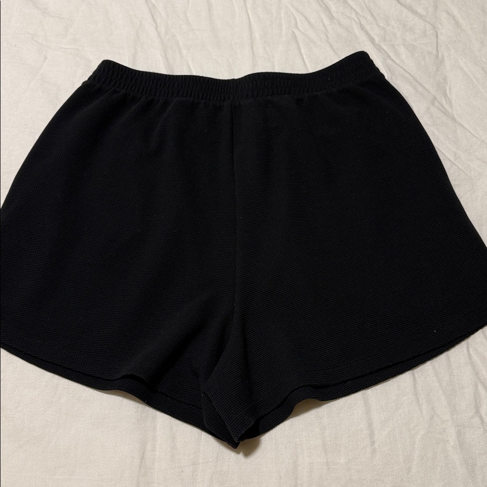 nuuds Performance Waffle Shorts, Black - Picture 4 of 4
